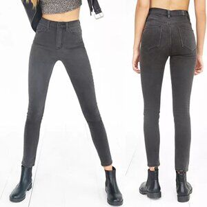 BDG Urban Outfitters Womens Gray Twig Super-High Rise Skinny Ankle Jeans Size 25